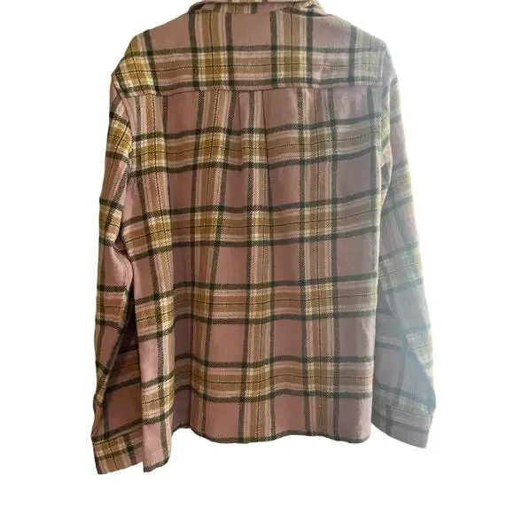 Woman’s top man small button up top (nwt) (b58) - Picture 2 of 3